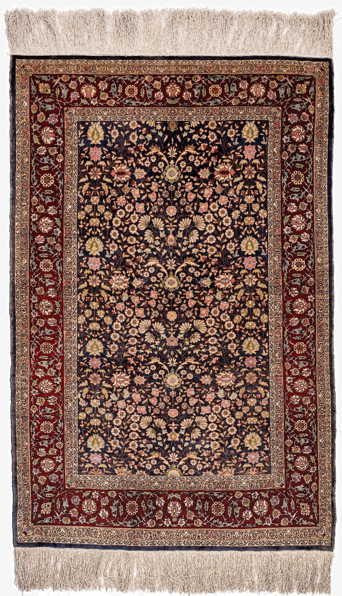 2' 7 x 4' 1 Kayseri Silk Rug
