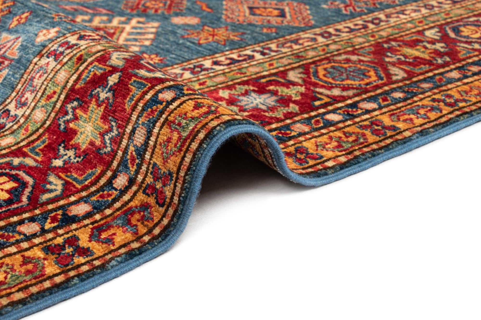 5' x 6' 8 Kazak Wool Rug