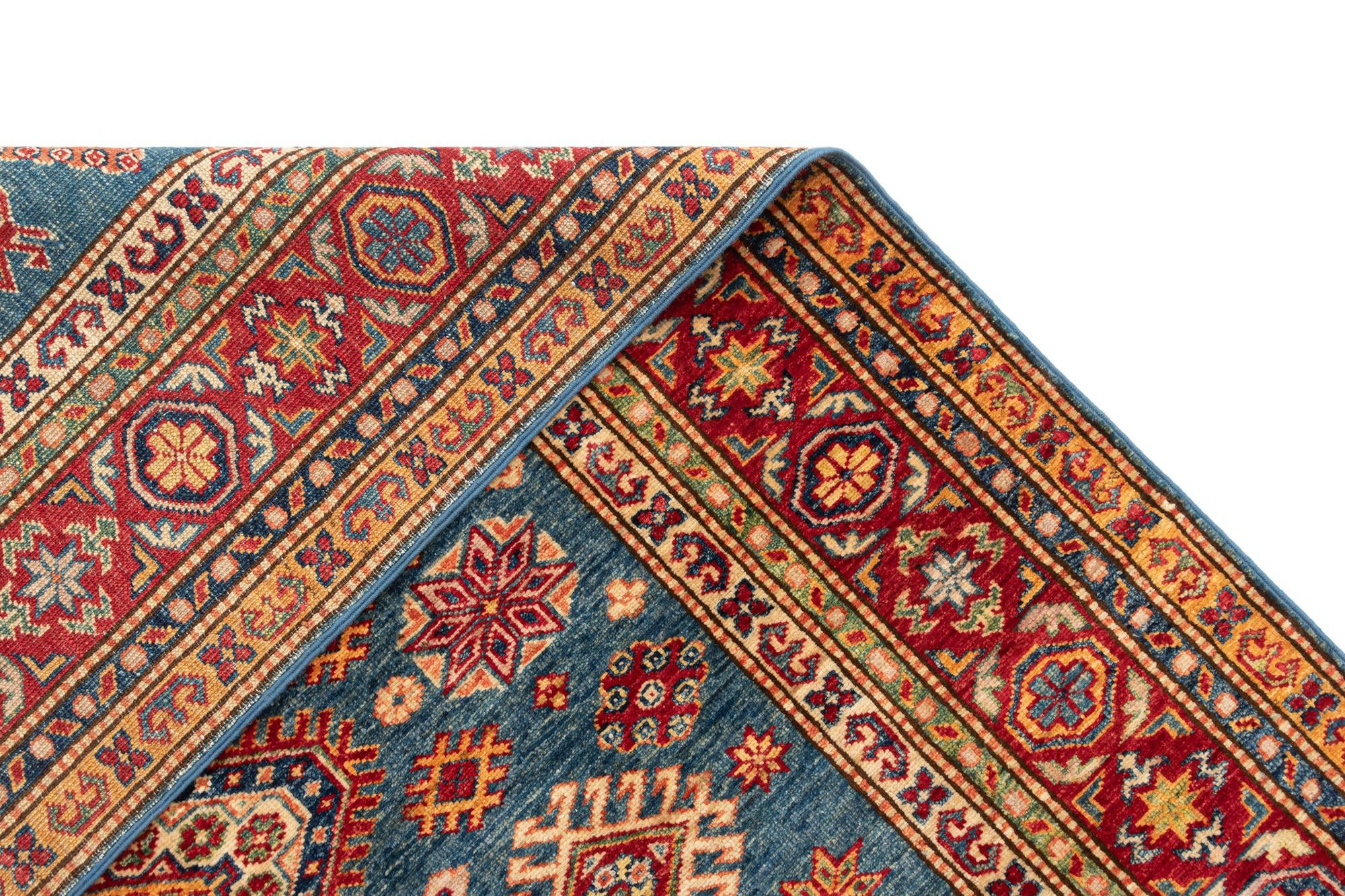 5' x 6' 8 Kazak Wool Rug