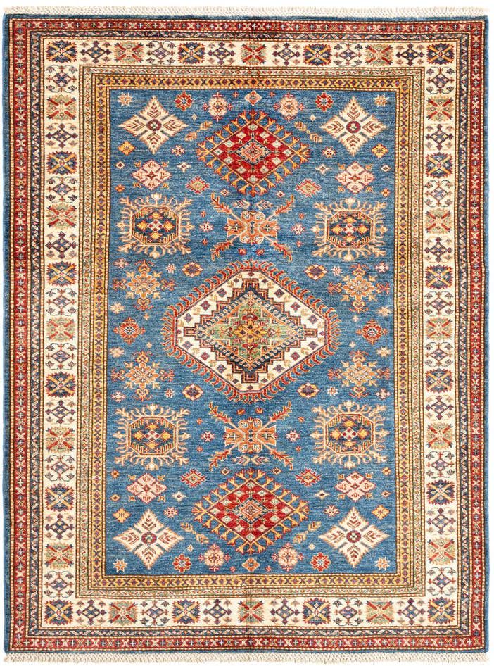 Detail image of 4' 11 x 6' 6 Kazak Wool Rug