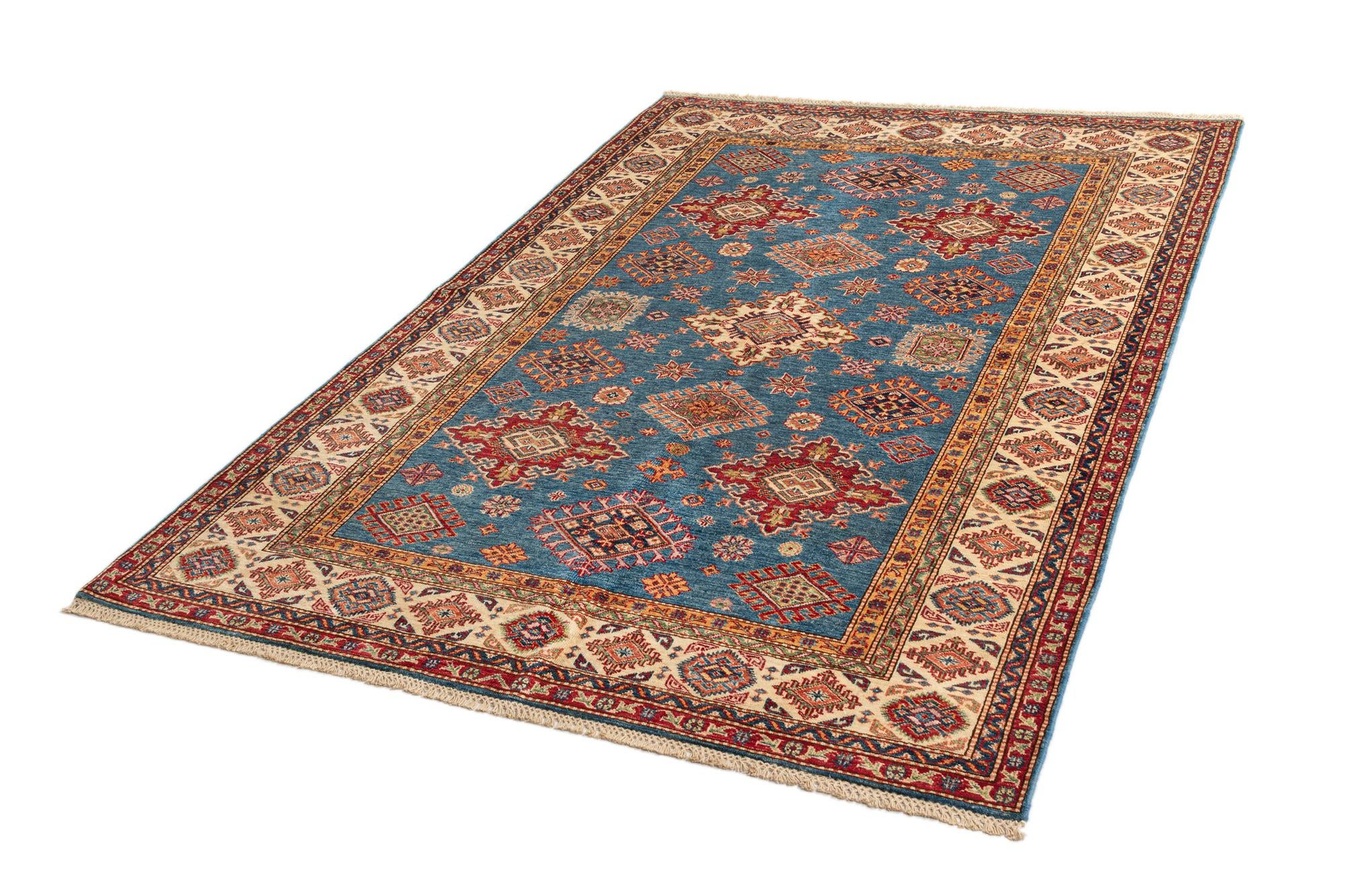 5' 7 x 8' 2 Kazak Wool Rug