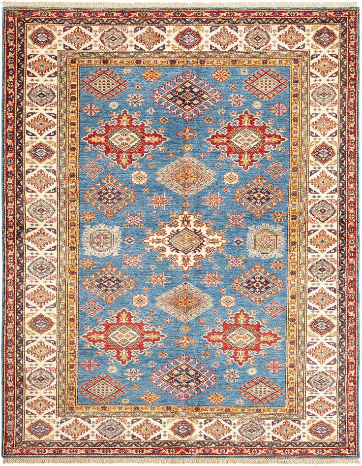 Detail image of 5' 7 x 8' 2 Kazak Wool Rug