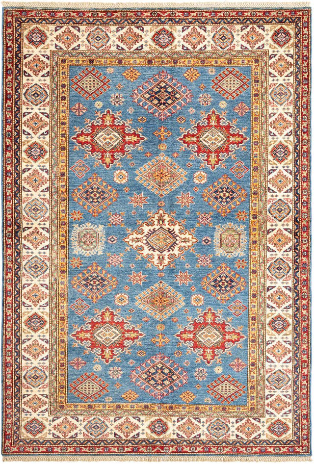 Detailansicht von 170cm x 250cm Kazak Wolle Teppich