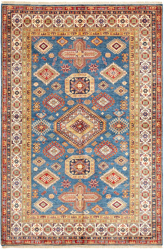 Detailansicht von 170cm x 250cm Kazak Wolle Teppich
