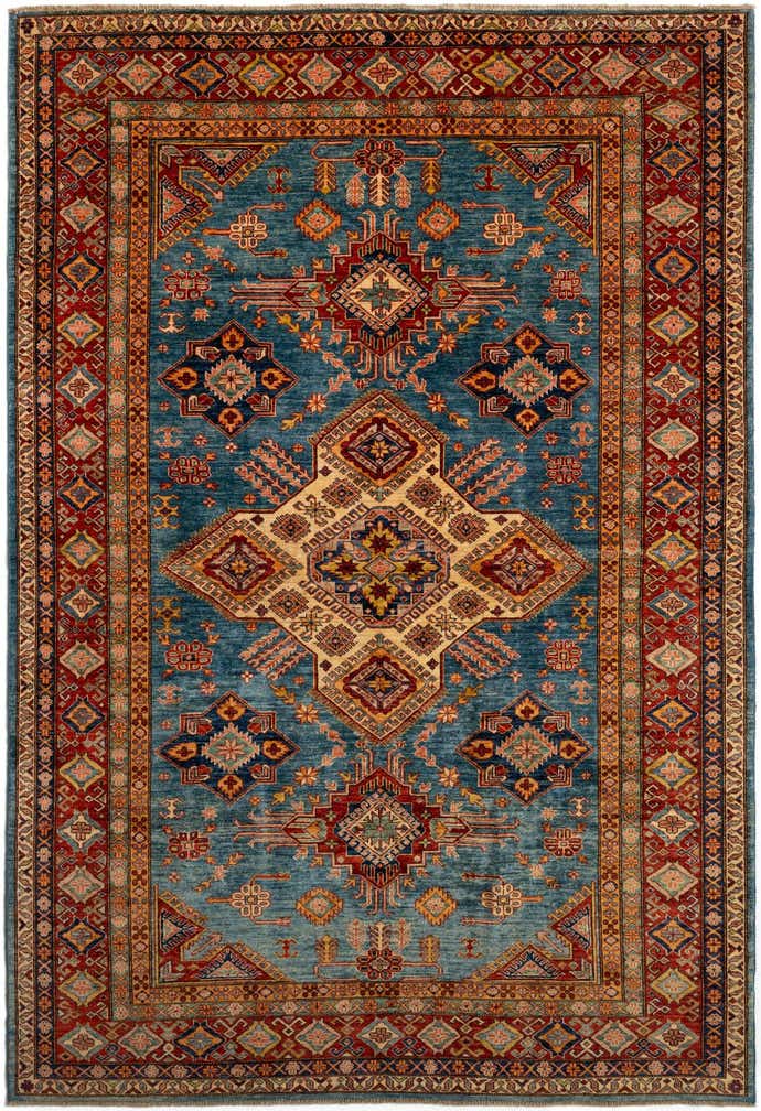 210cm x 310cm Kazak Wolle Teppich