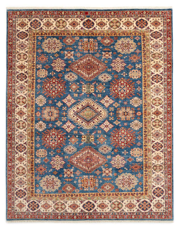 Detail image of 7' 11 x 9' 8 Kazak Wool Rug