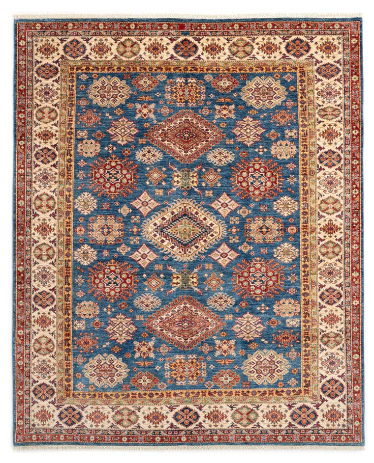 Detail image of 7' 11 x 9' 8 Kazak Wool Rug