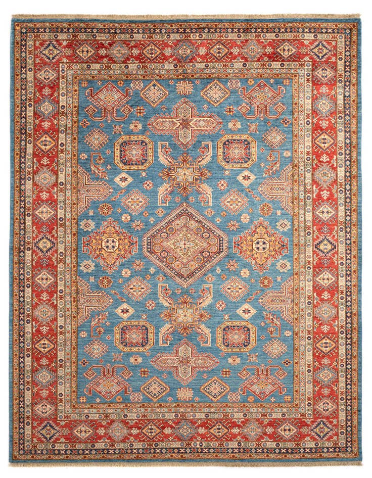 Detail image of 7' 10 x 9' 11 Kazak Wool Rug