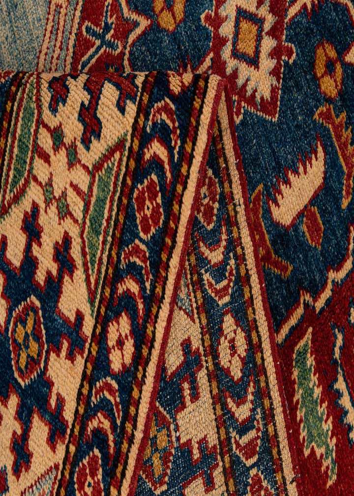 5' 9 x 8' 4 Hand Knotted Kazak Wool Rug