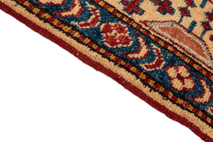 5' 9 x 8' 4 Hand Knotted Kazak Wool Rug