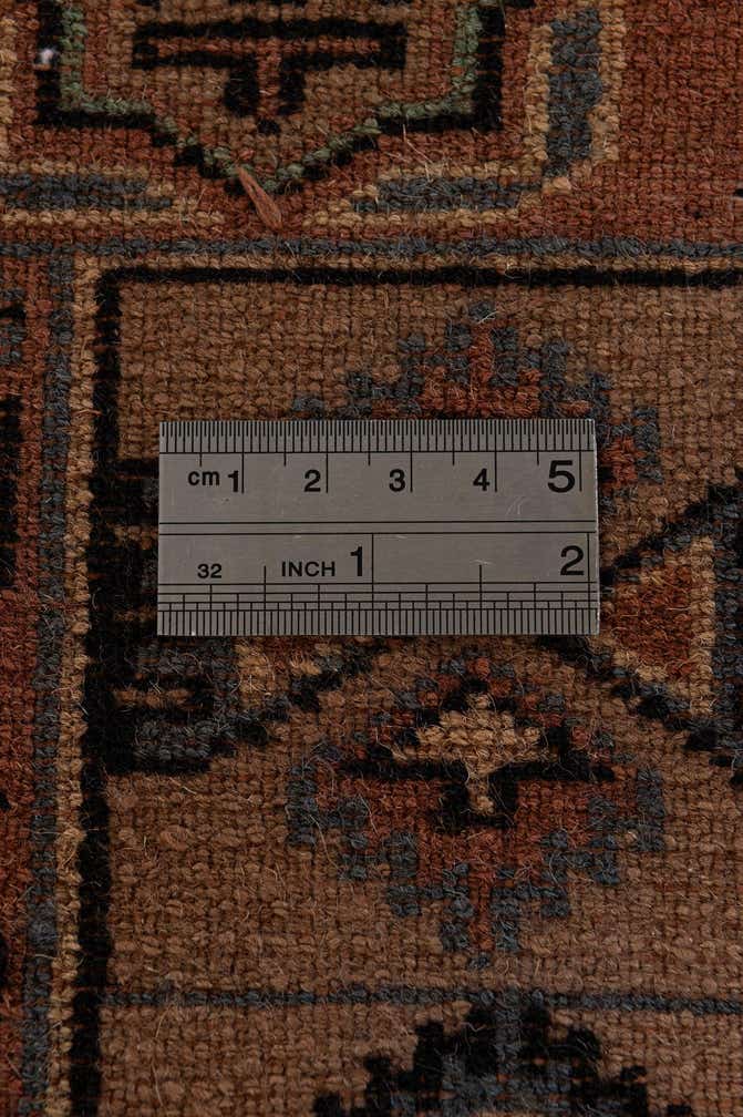 4' 4 x 6' 1 Hand Knotted Kazak Oriental Wool Rug