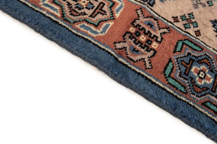 Detail image of 4' 4 x 6' 1 Hand Knotted Kazak Oriental Wool Rug