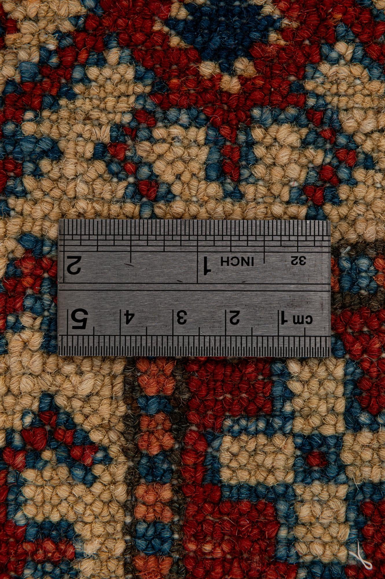 6' 1 x 8' 9 Hand Knotted Kazak Wool Rug