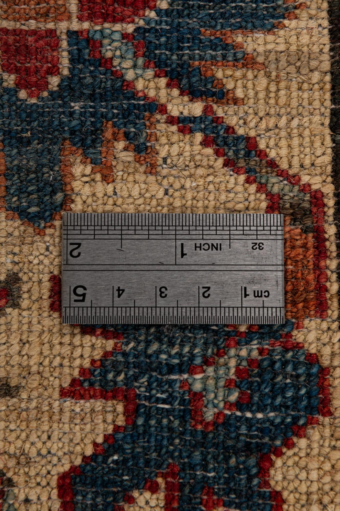 4' 11 x 6' 11 Hand Knotted Kazak Wool Rug