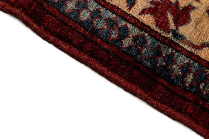 Detail image of 4' 11 x 6' 11 Hand Knotted Kazak Wool Rug