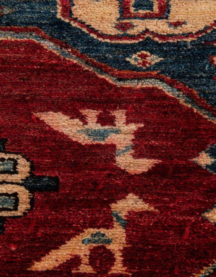 Detail image of 4' 11 x 6' 11  Hand Knotted Kazak Wool Rug