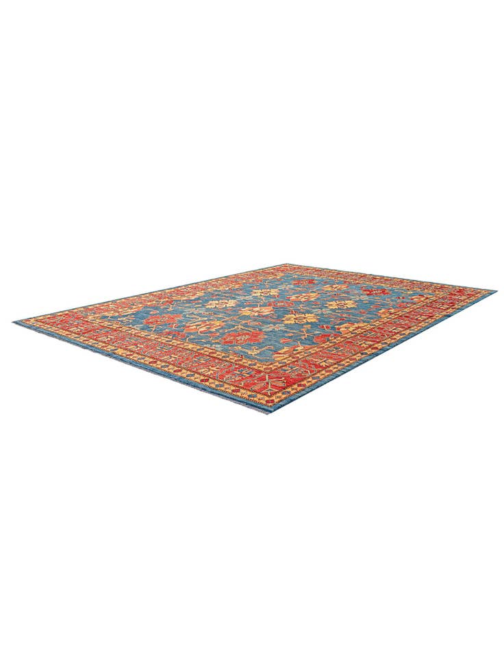 Detail image of 9' x 12' 1  Hand Knotted Kazak Wool Rug