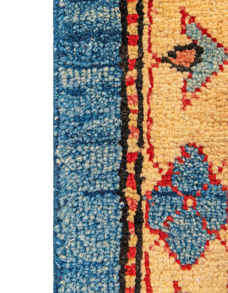 Detail image of 9' x 12' 1  Hand Knotted Kazak Wool Rug