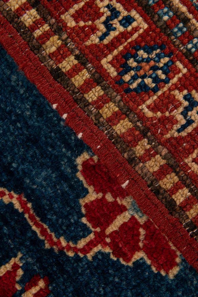 3' 9 x 5' 6 Hand Knotted Kazak Wool Rug