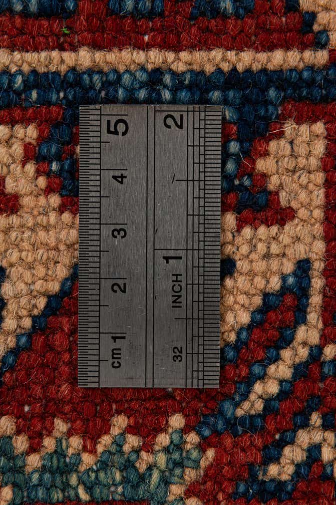 3' 9 x 5' 6 Hand Knotted Kazak Wool Rug