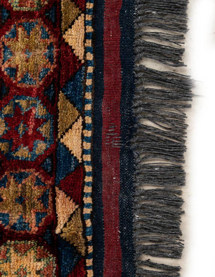 Detail image of 4' 11 x 6' 9  Hand Knotted Kazak Wool Rug
