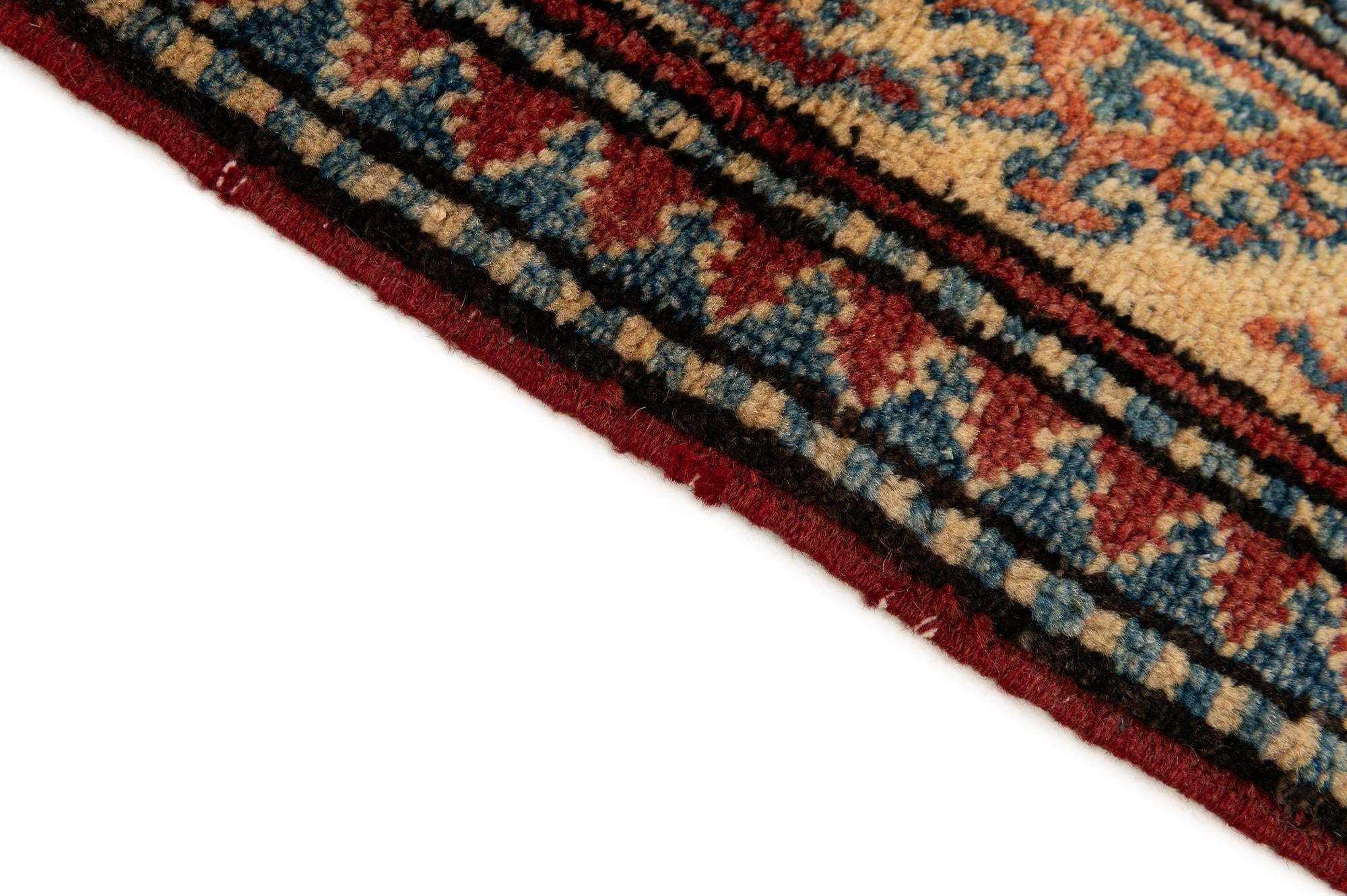 3' 9 x 5' 7 Hand Knotted Kazak Wool Rug