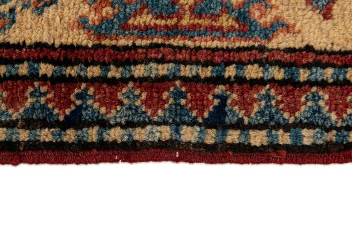 3' 9 x 5' 7 Hand Knotted Kazak Wool Rug