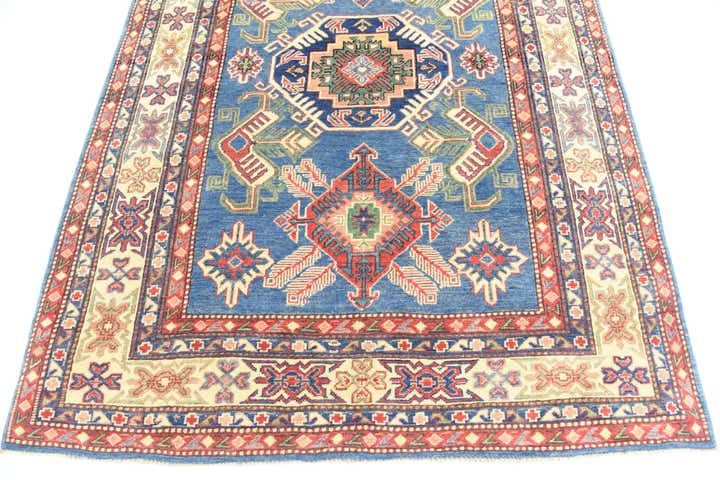 5' x 6' 8 Hand Knotted Kazak Oriental Rug
