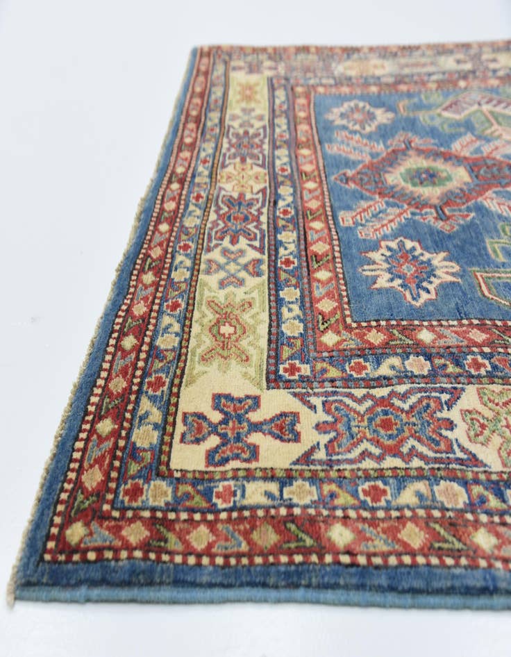 Detail image of 5' x 6' 8 Hand Knotted Kazak Oriental Rug