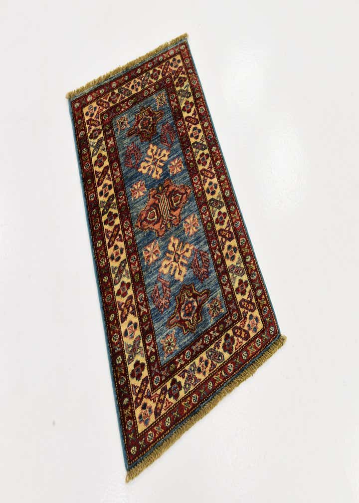 2' x 3' Hand Knotted Kazak Rug