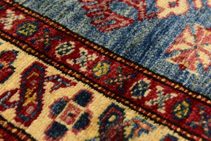 2' x 3' Hand Knotted Kazak Rug