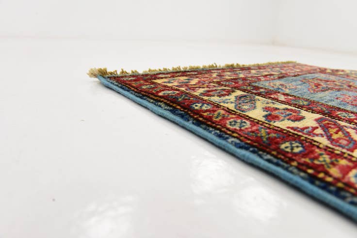 Detail image of 2' x 3' Hand Knotted Kazak Rug