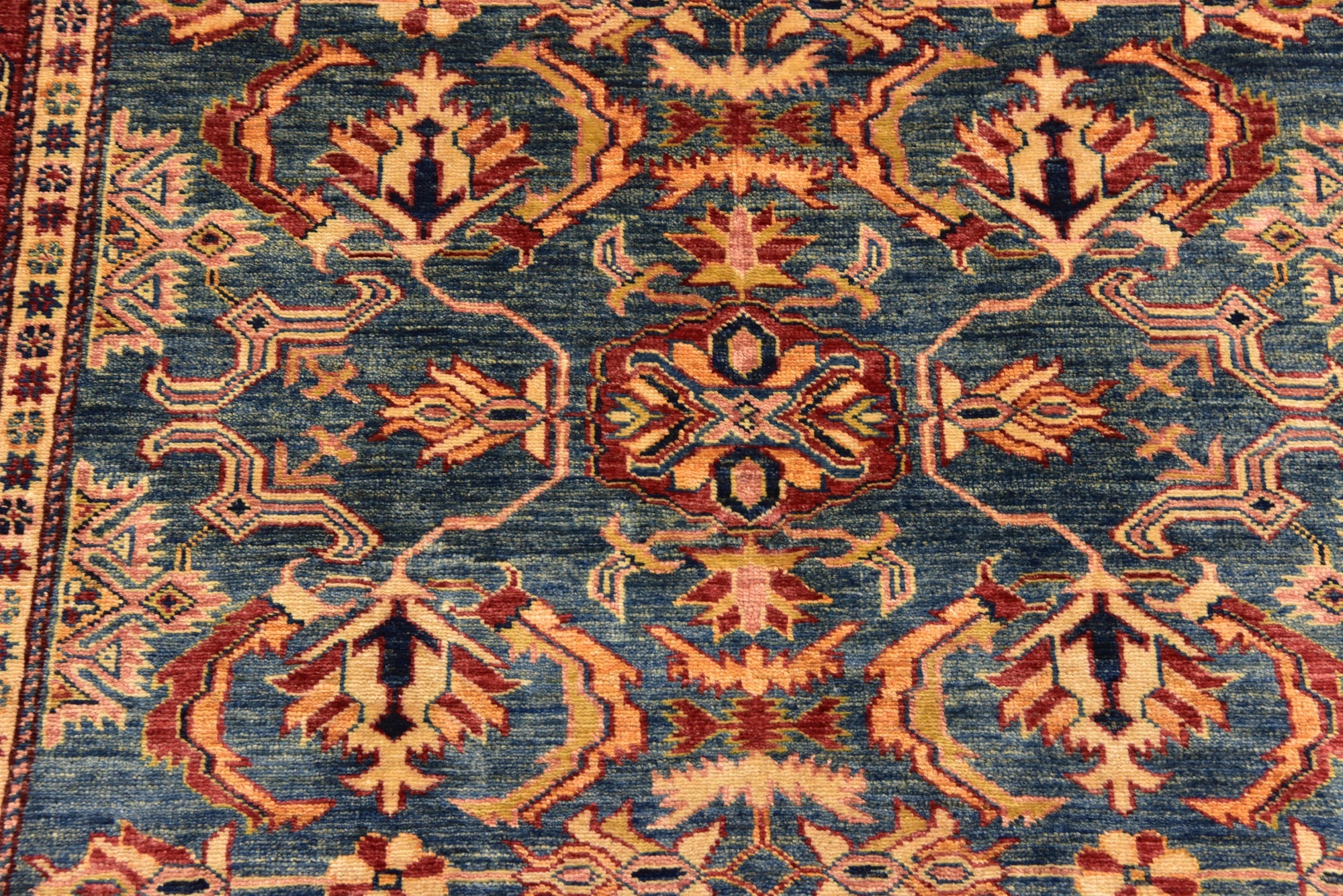 5' x 6' 9 Hand Knotted Kazak Oriental Rug