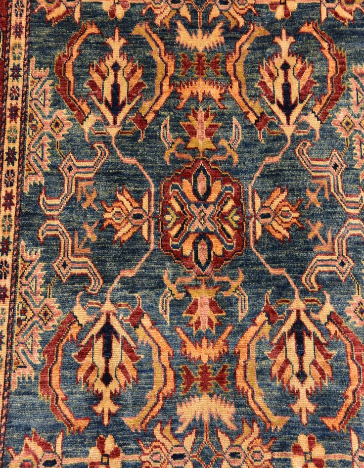 Detail image of 5' x 6' 9 Hand Knotted Kazak Oriental Rug