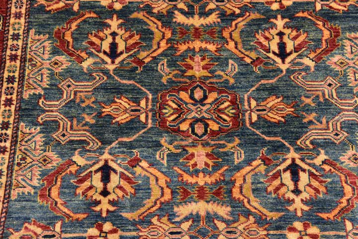 5' x 6' 9 Hand Knotted Kazak Oriental Rug