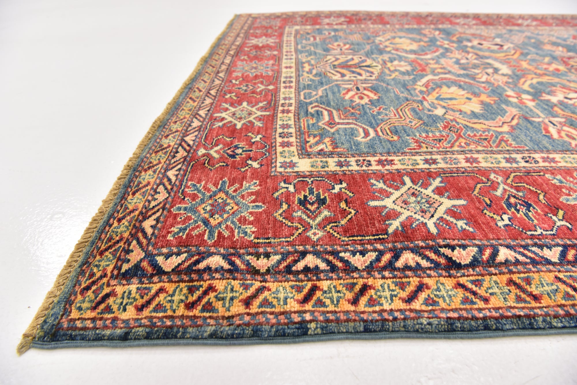 5' x 6' 9 Hand Knotted Kazak Oriental Rug