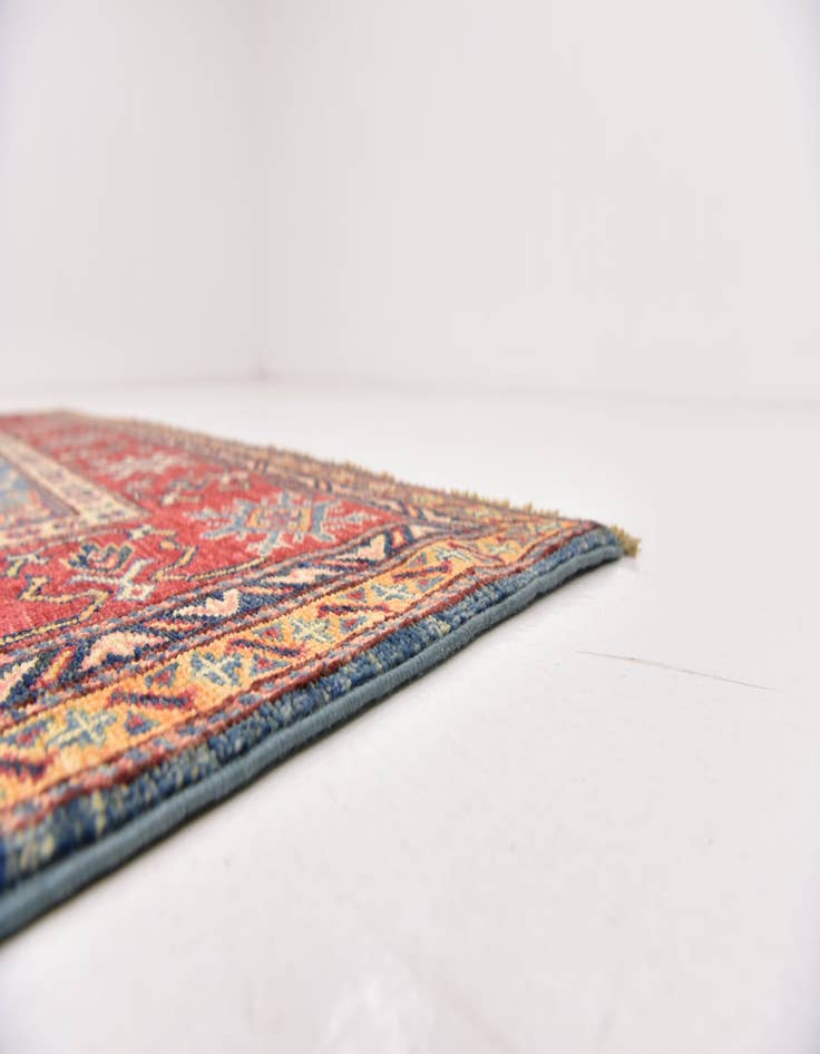 Detail image of 5' x 6' 9 Hand Knotted Kazak Oriental Rug