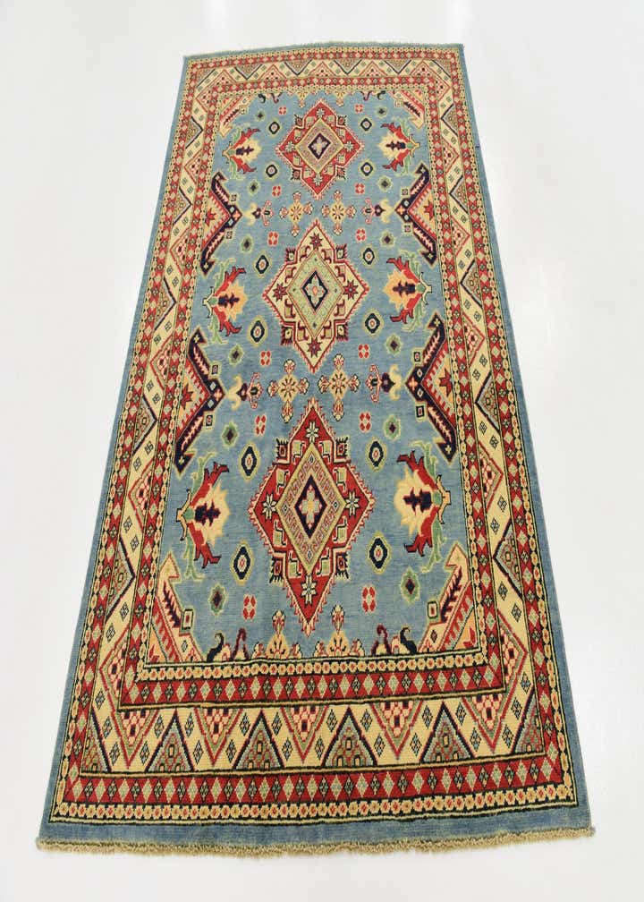 4' 10 x 6' 4 Hand Knotted Kazak Rug