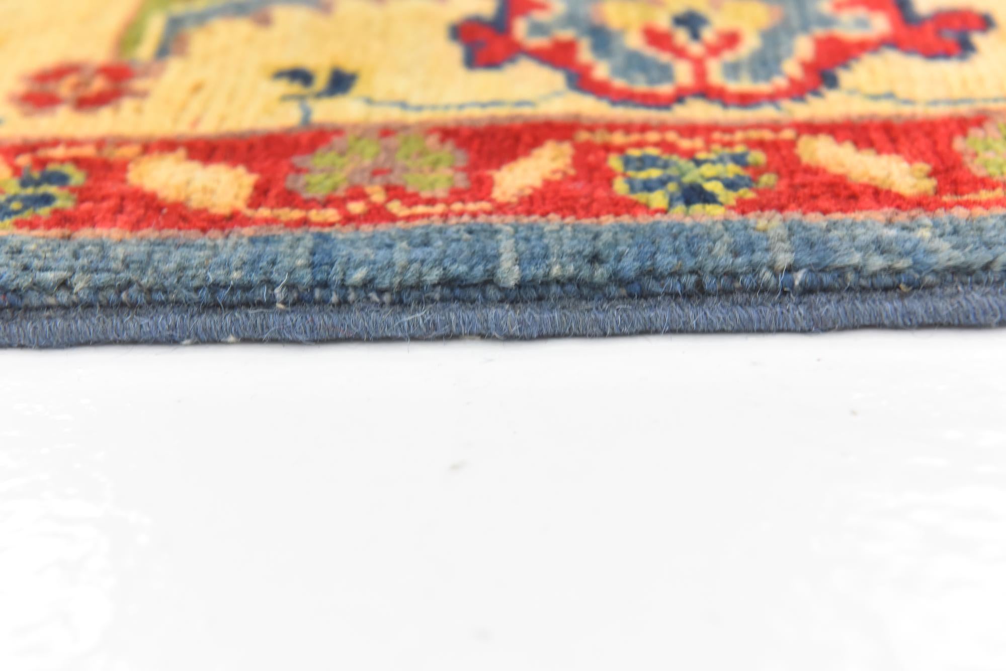 5' 2 x 6' 10 Hand Knotted Kazak Rug