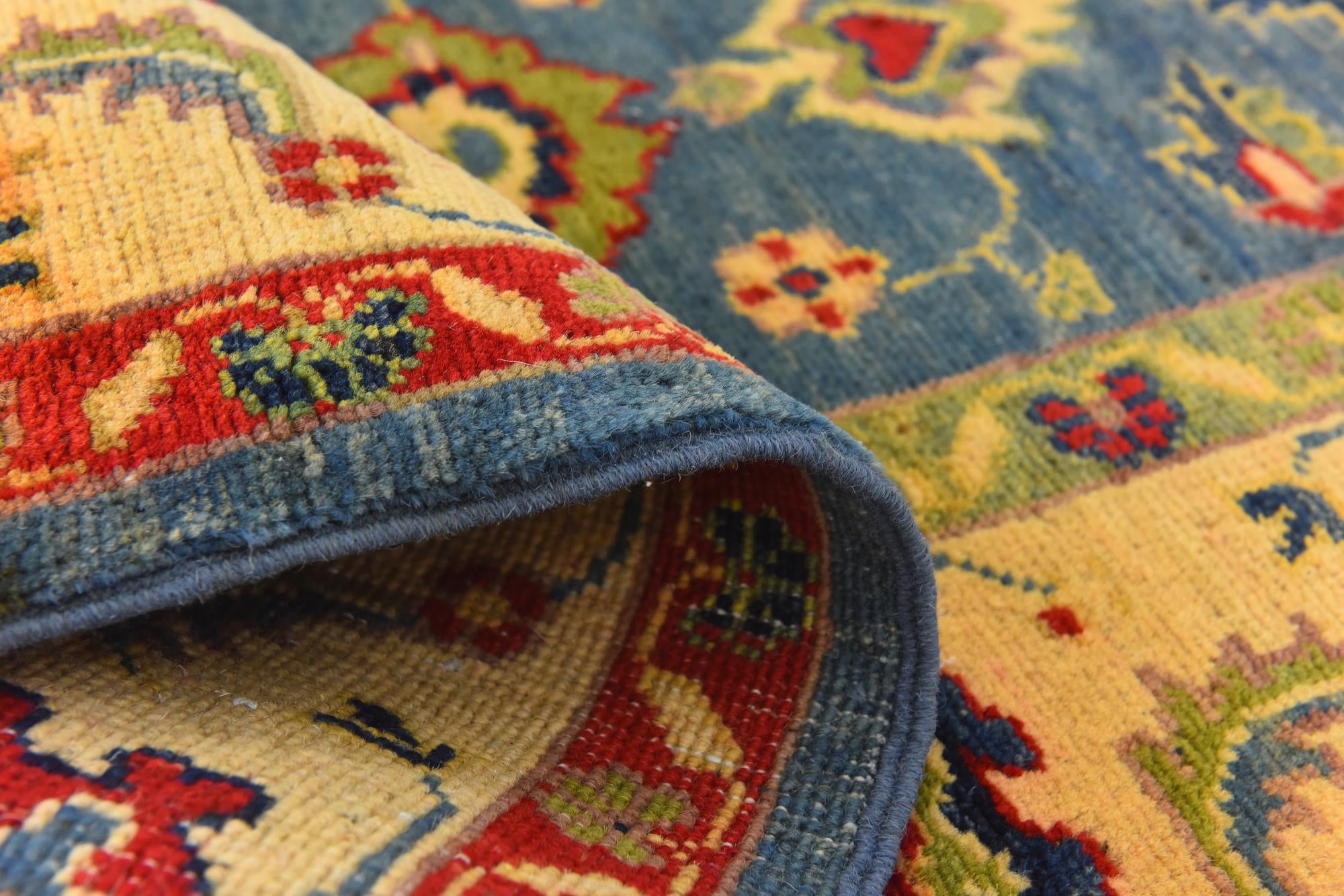 5' 2 x 6' 10 Hand Knotted Kazak Rug
