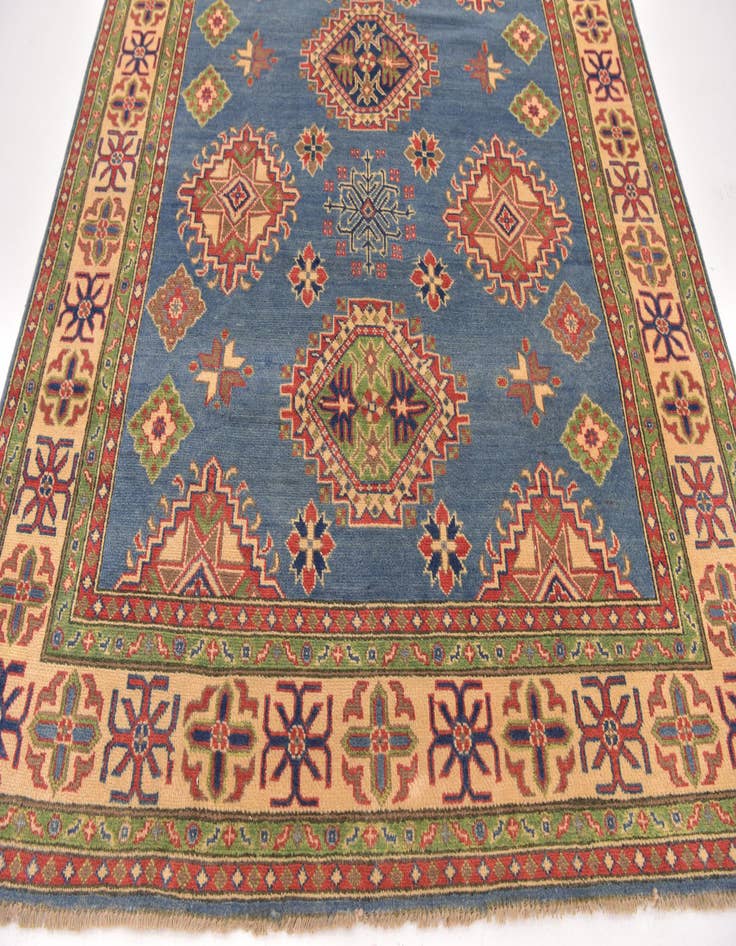 Detail image of 5' 7 x 7' 10 Hand Knotted Kazak Rug