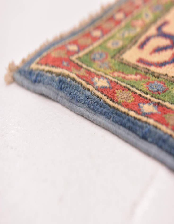 Detail image of 5' 7 x 7' 10 Hand Knotted Kazak Rug