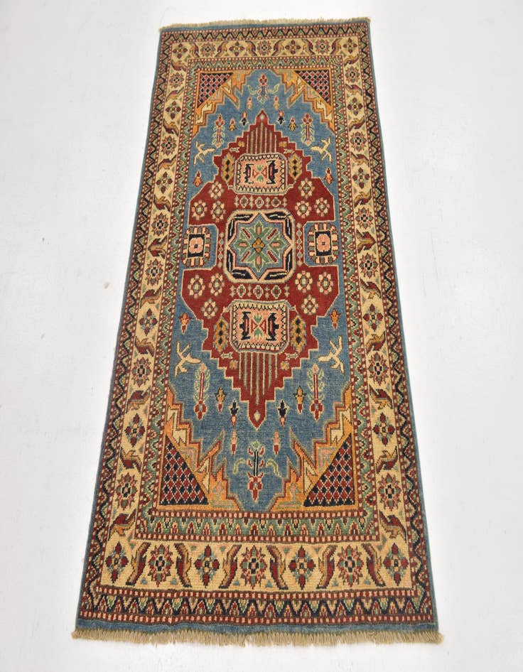 Detail image of 3' x 5' Hand Knotted Kazak Rug