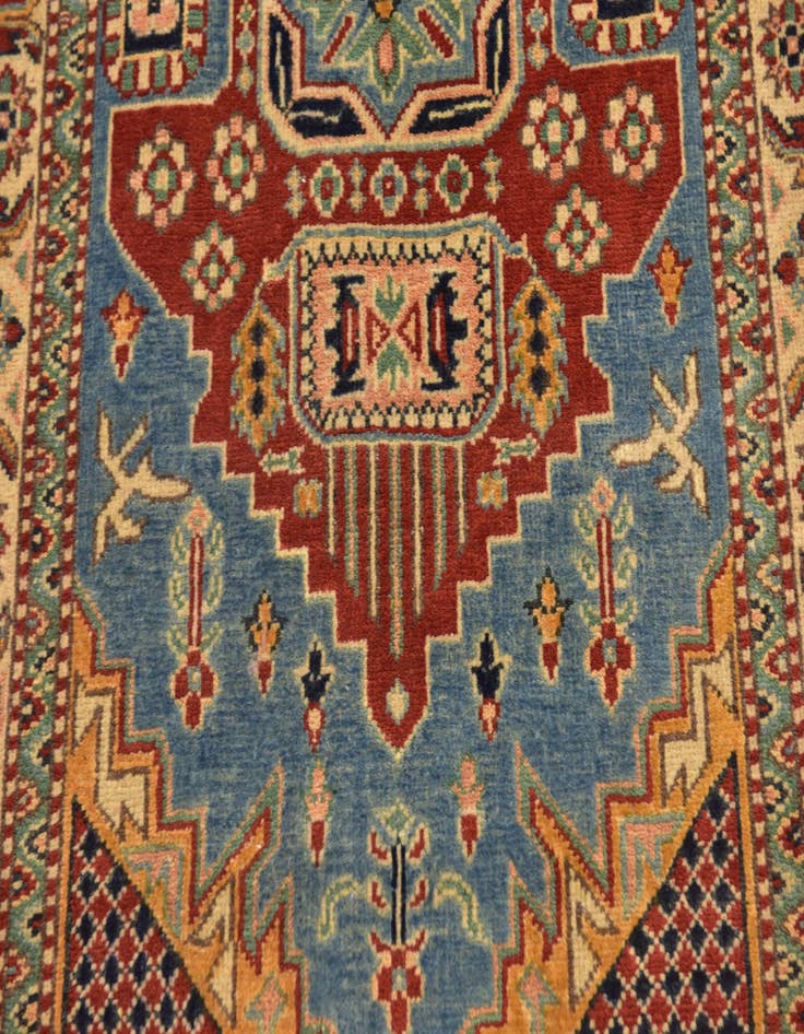 Detail image of 3' x 5' Hand Knotted Kazak Rug