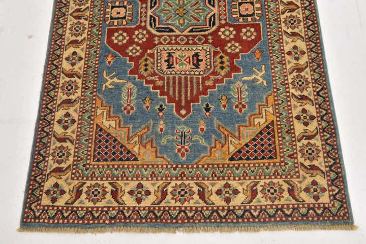 3' x 5' Hand Knotted Kazak Rug