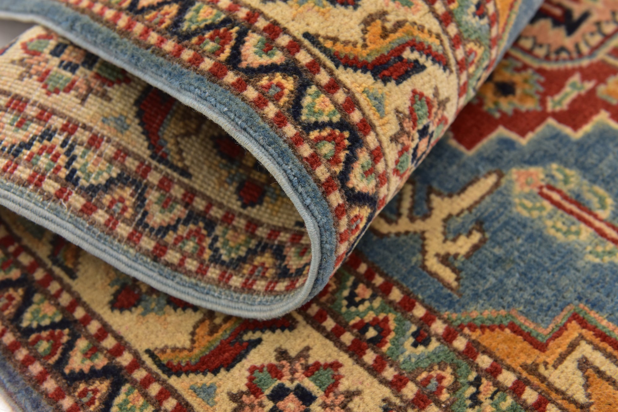 3' x 5' Hand Knotted Kazak Rug