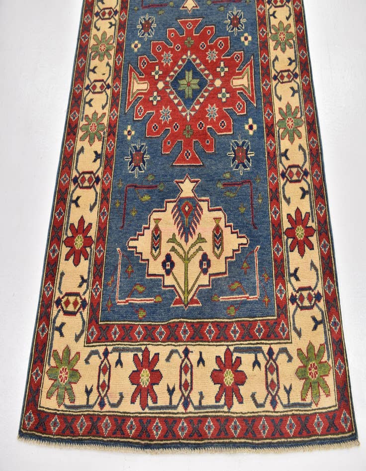Detail image of 4' x 6' Hand Knotted Kazak Rug