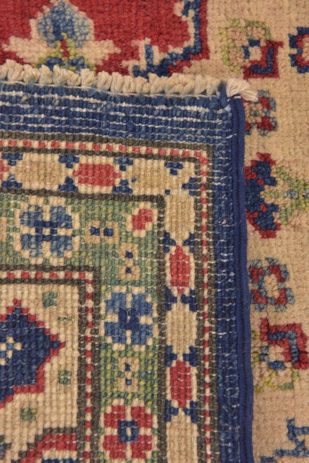 Detail image of 5' x 6' 10 Hand Knotted Kazak Rug