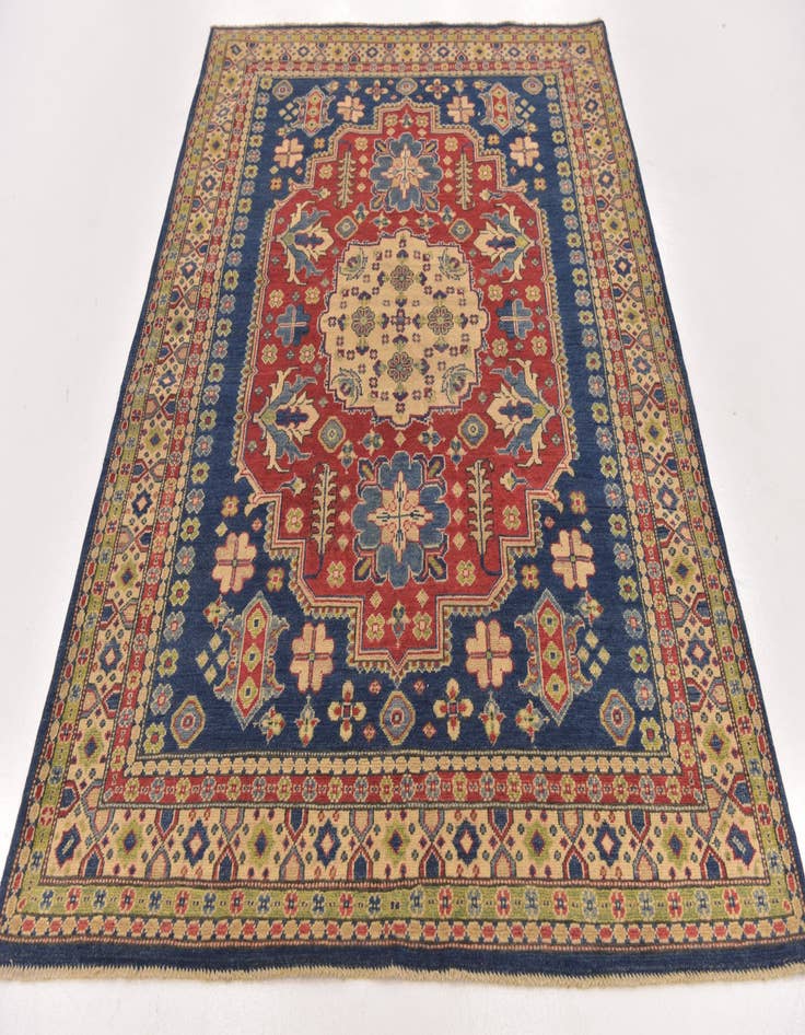 Detail image of 5' x 6' 10 Hand Knotted Kazak Rug