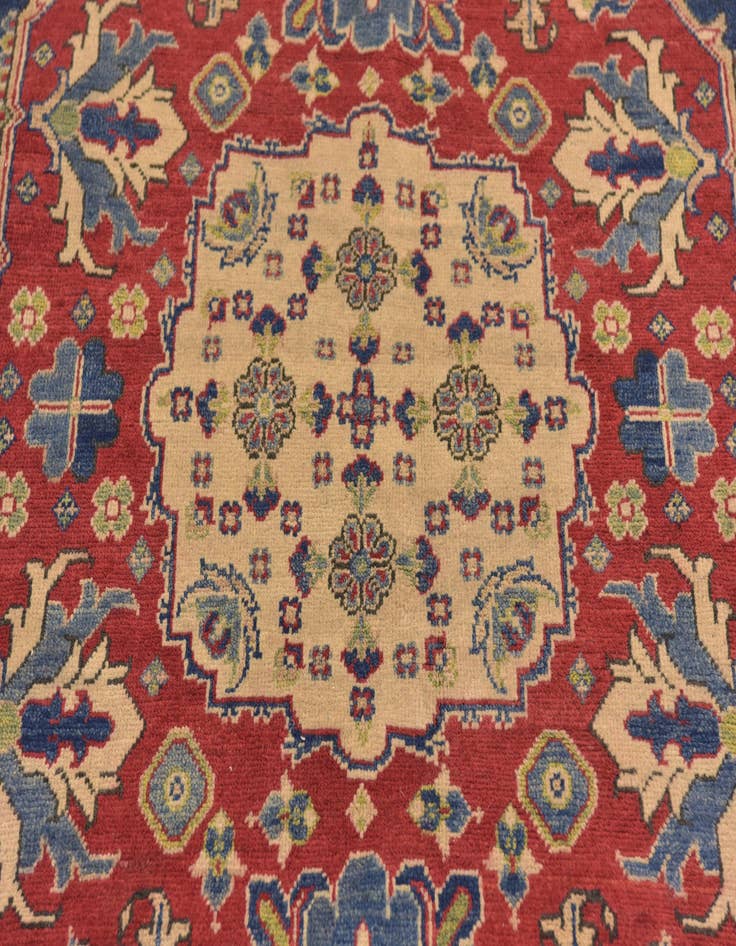 Detail image of 5' x 6' 10 Hand Knotted Kazak Rug